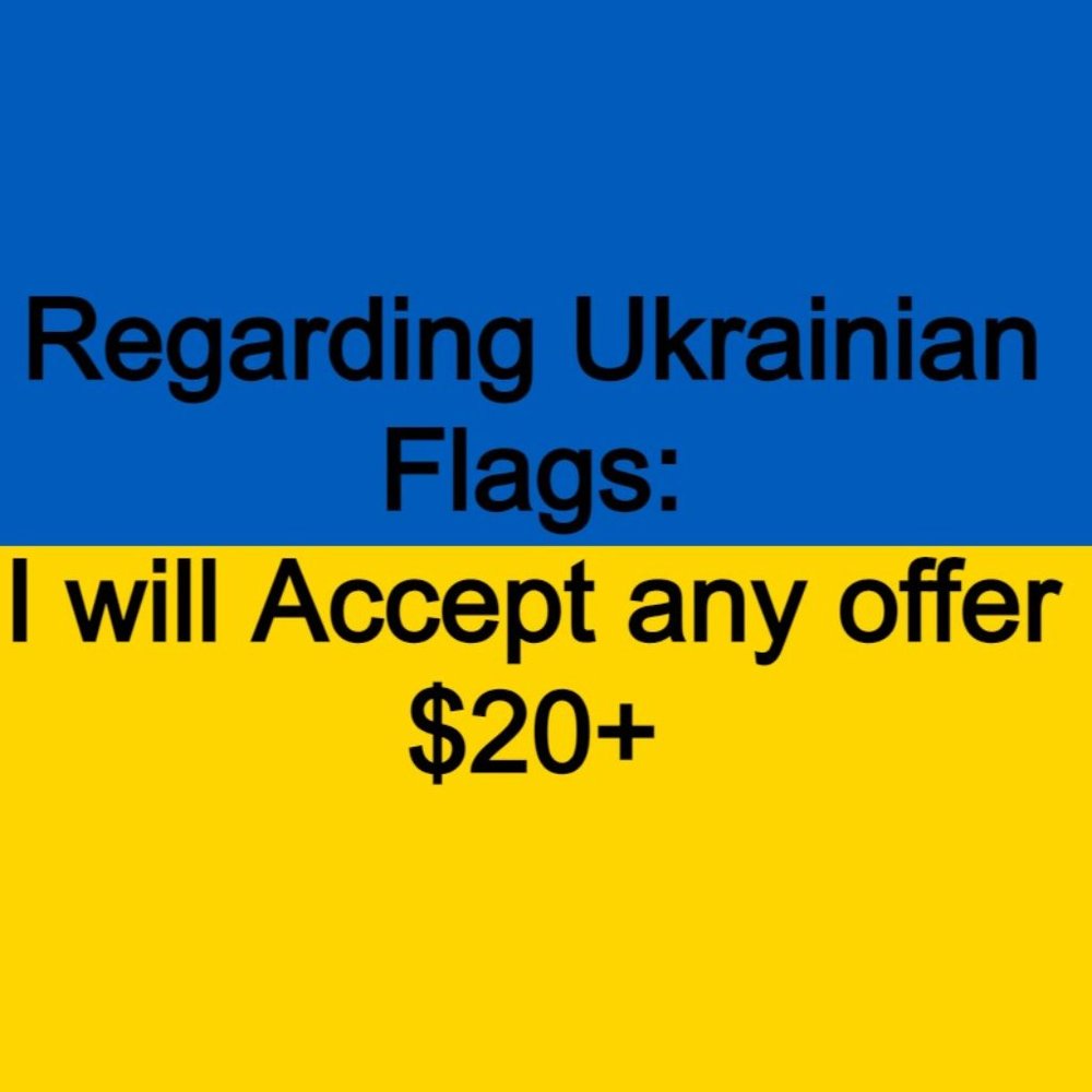 Ukrainian Flag Paintings for Charity